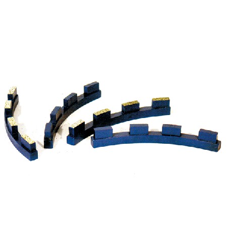Diamond calibrating segment